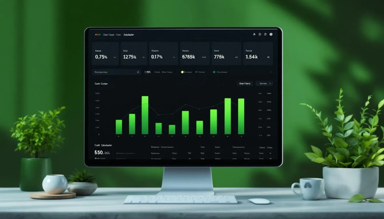 Dashboard calculateur coût burnout entrepreneur - 47 000 euros par an en moyenne